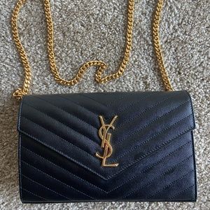 Saint Laurent Monogram chain wallet (Brand new)
